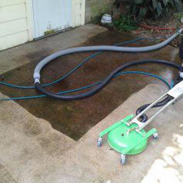 Cement Pressure Washing in Groves